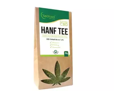 Hanftee mit 1,6% CBD