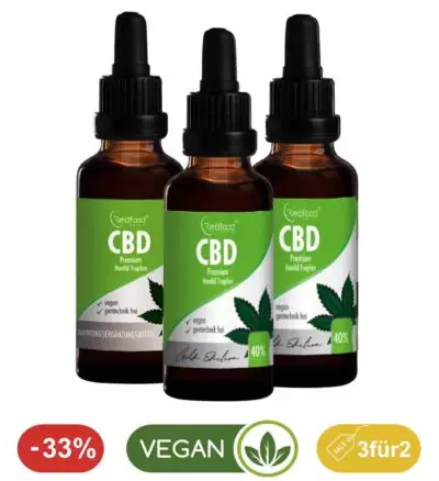 Angebot 3für2 40% CBD ÖL kaufen