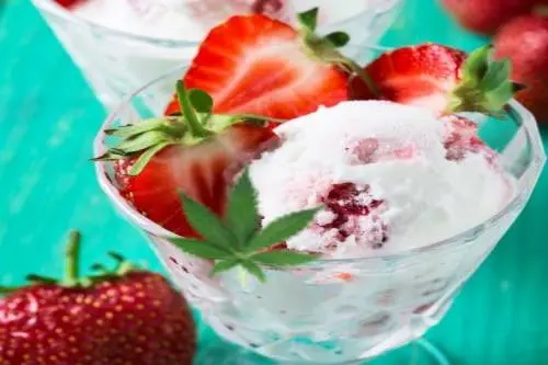 Bild für Rezept für CBD Eis