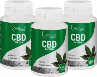 10% CBD Kapseln 3 mal