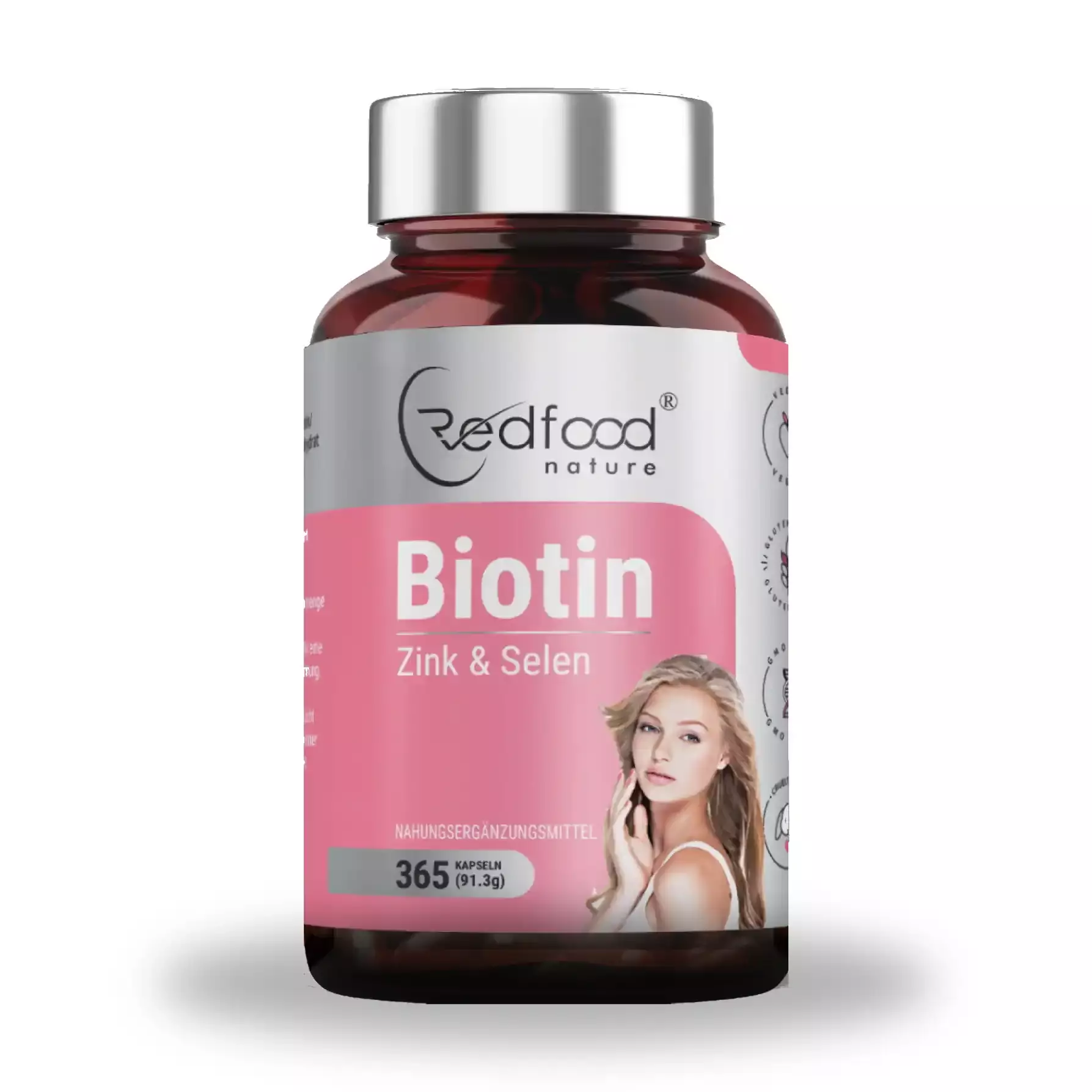 Biotin Zink Selen für Frauen Haut Haar Nägel