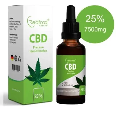Kjøp cannabisolje hampolje CBD fullspektret CBD fullspektret hampolje 25% 30ml