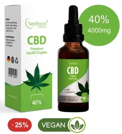 Kjøp CBD fullspektret hampolje 40% 10ml