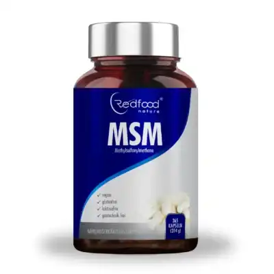 MSM Methylsulfonylmethane 365 kapsler