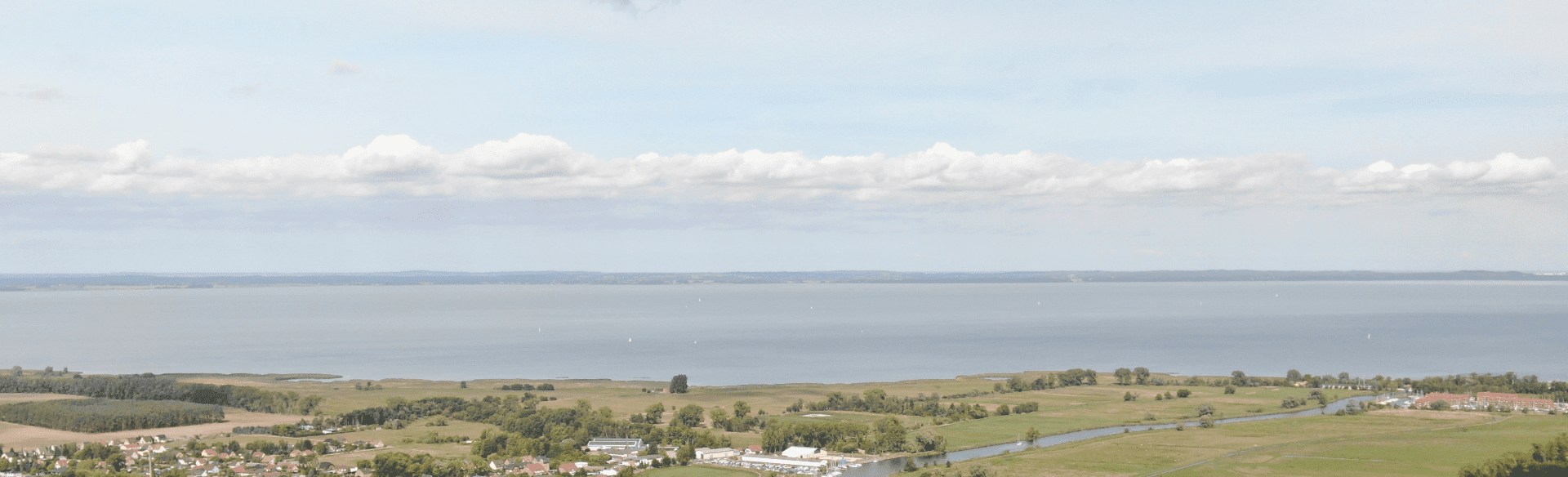 Panoramabild von Ueckermünde