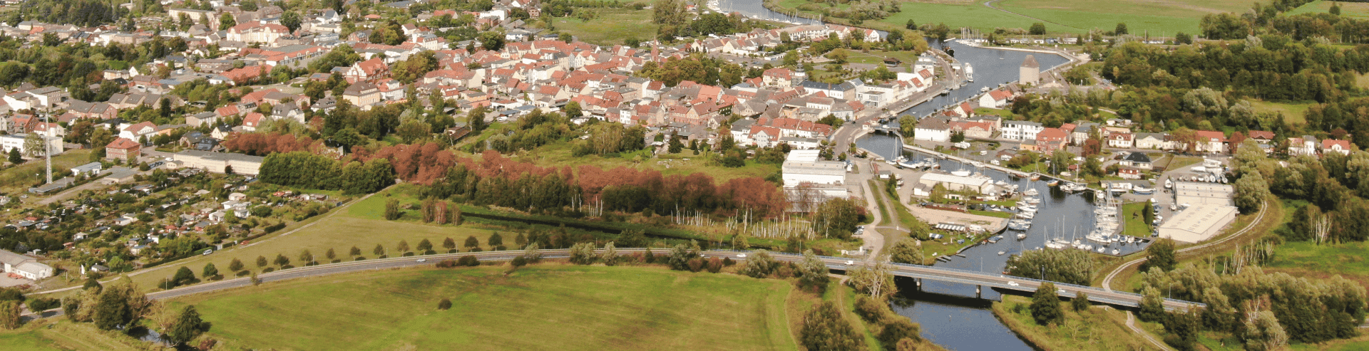 Panoramabild von Ueckermünde