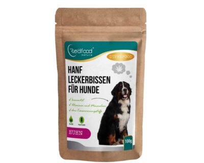 Hanf leckerbissen für Hunde Geschmack Hähnchen