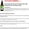 Anleitung CBD ÖL 40%