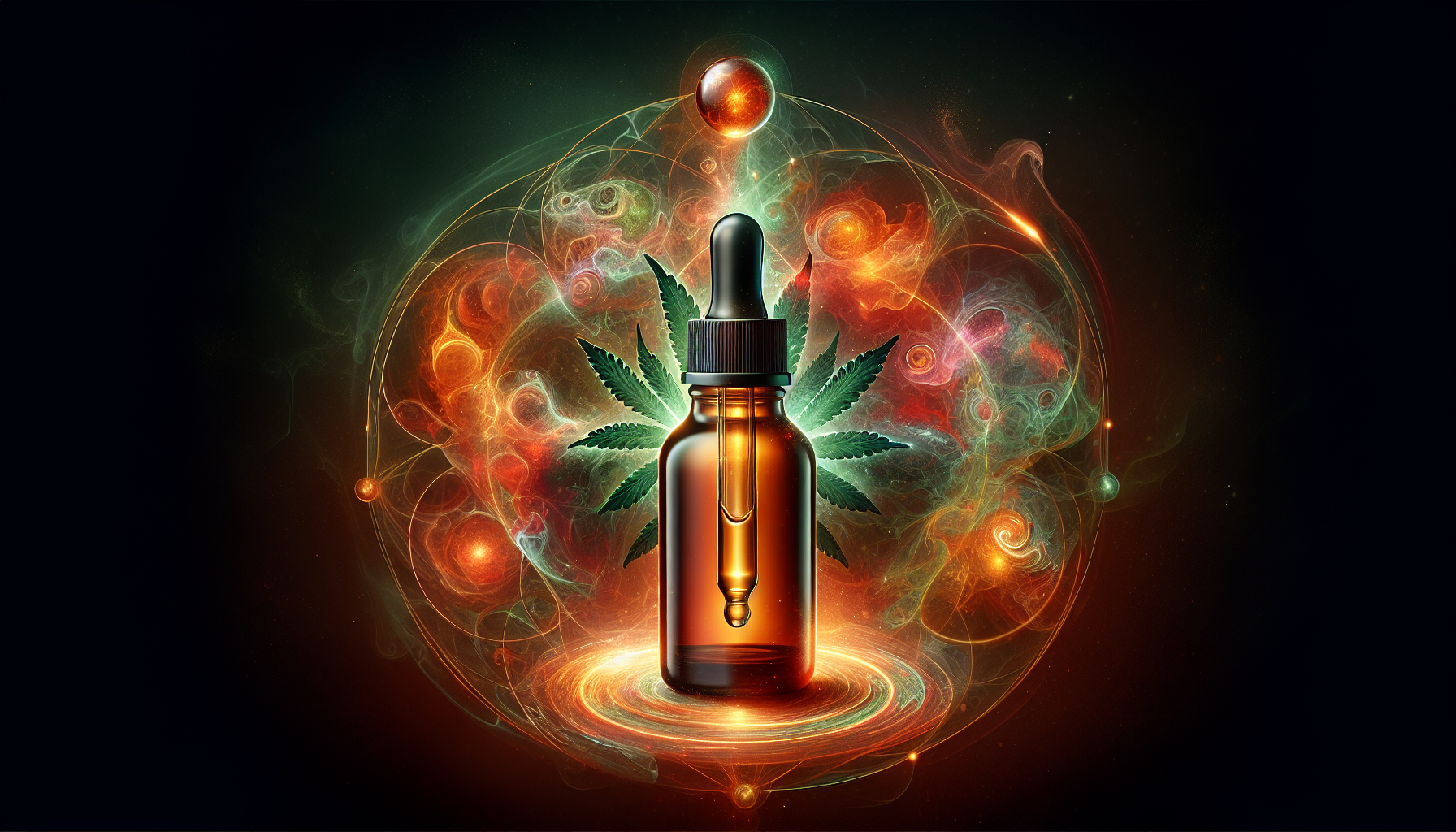 Eine Illustration von CBD-Öl mit dem Schwerpunkt auf Entzündungshemmung bei Rheuma