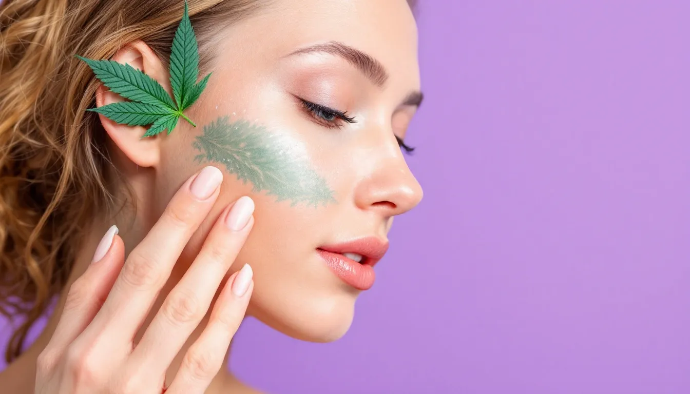 Vorteile von CBD Öl für die Haut, einschließlich der positiven Effekte auf die Hautgesundheit.