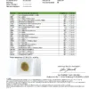 Laborzertifikat für Redfood24 CBD Öl 10 %, zeigt geprüfte Werte für CBD und THC (
